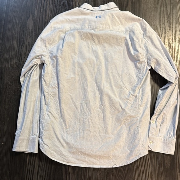 🍍UNDER ARMOUR HEAT GEAR BUTTON DOWN CASUAL SHIRT🍍SZ LARGE🍍 - Picture 3 of 4